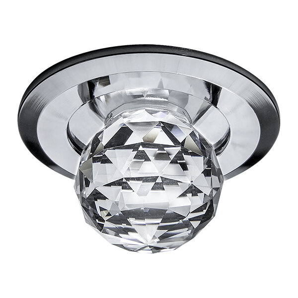 070112 Светильник ASTRA BOL LED 1W 82LM ХРОМ/ПРОЗРАЧНЫЙ 3000K (в комплекте)