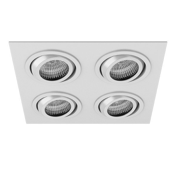 011614 Светильник SINGO X4  MR16/HP16 БЕЛЫЙ (в комплекте)
