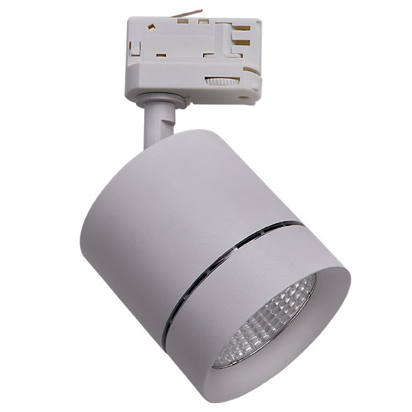 301594 Светильник для 3-фазного трека CANNO LED 15W 960LM 30G СЕРЫЙ 4000K IP20 (в комплекте)