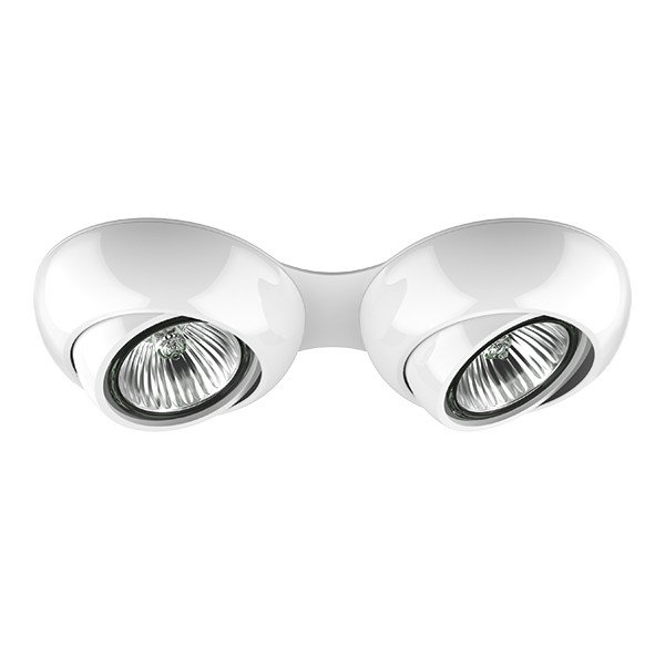 011826 Светильник OCULA 16х2 GU10  БЕЛЫЙ (в комплекте)