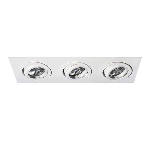 011613 Светильник SINGO X3  MR16/HP16 БЕЛЫЙ (в комплекте)