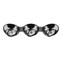011837*** Светильник OCULA 16х3 GU10  ЧЕРНЫЙ ХРОМ (в комплекте)