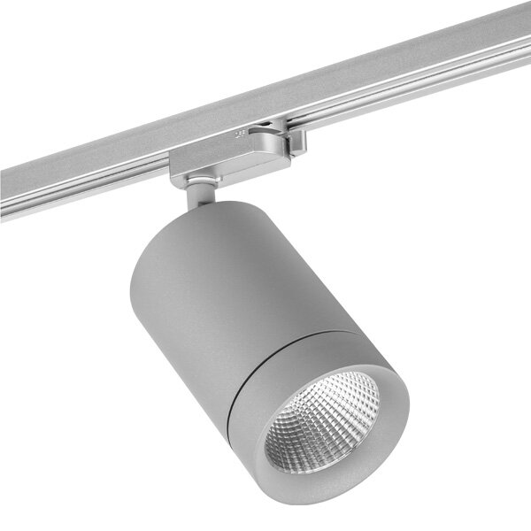 303292 Светильник для 1-фазного трека CANNO LED 35W 2240LM 45G СЕРЫЙ 3000K IP20 (в комплекте)
