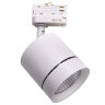 301564 Светильник для 3-фазного трека CANNO LED 15W 960LM 30G БЕЛЫЙ 4000K IP20 (в комплекте)