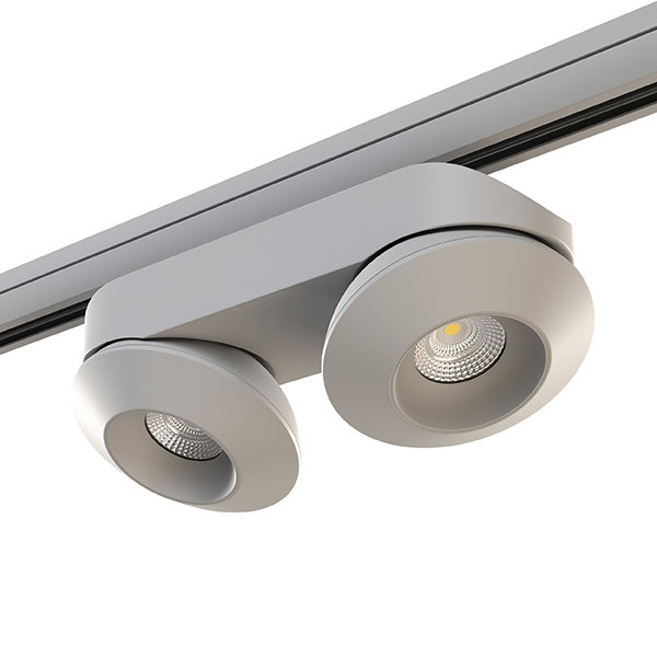 A3T051329 Светильник ORBE LED 32W 2480LM 60G СЕРЫЙ 3000K (594049+051329)
